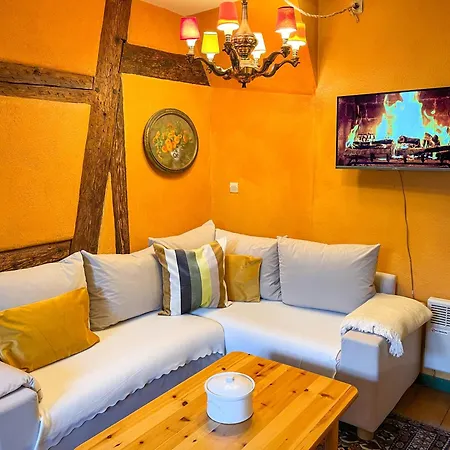 公寓 La Maison Bleue - Historic House In The Heart Of 利克维